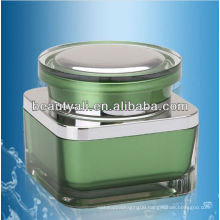 15G 30G 50G Square acrylic cosmetic cream packaging jar cosmetics cream empty jar